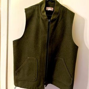 Filson xl 100% wool vest